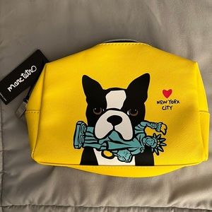 Marc Tetro Boston Terrier Cosmetic Case - Large